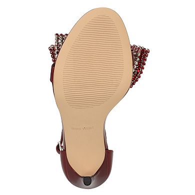 Nine West Tansie Women's Embellished Stiletto Heel Dress Sandals