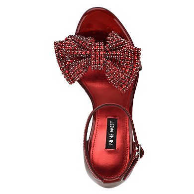 Nine West Tansie Women's Embellished Stiletto Heel Dress Sandals