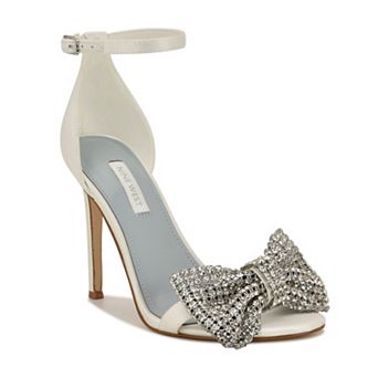 Nine West Tansie Women's Embellished Stiletto Heel Dress Sandals