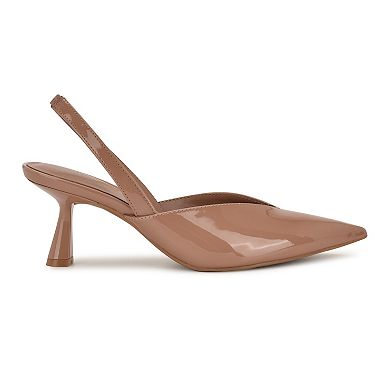 Nine West Lamma Women's Slingback Pointed Toe Dress Pumps