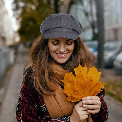 Women's Karla Hanson Melton Muse Newsboy Cap