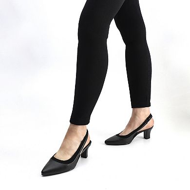 Easy Street Dessa Women's Slingback Pumps