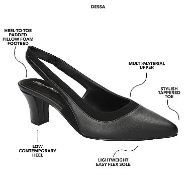 Easy Street Dessa Women's Slingback Pumps