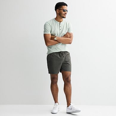 Men's Sonoma Goods For Life® The Essential Short Sleeve Henley