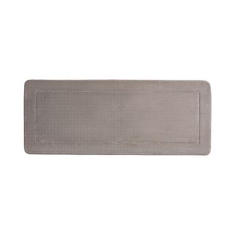 Oliver Brown Plush Terry Memory Foam Bath Mat