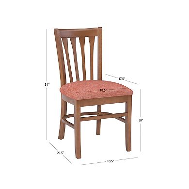 Linon Schultz Dining Chair 2-pc. Set