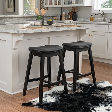 Linon Culver Counter Stool 2-pc. Set