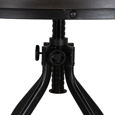 Linon Hawkford Round Bar Stool and Table 5-pc. Set