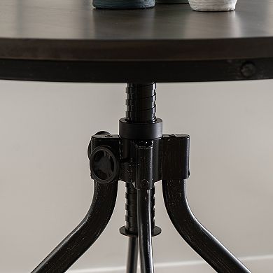 Linon Hawkford Round Bar Stool and Table 5-pc. Set