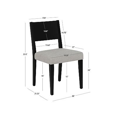 Linon Upholstered Dining Chair