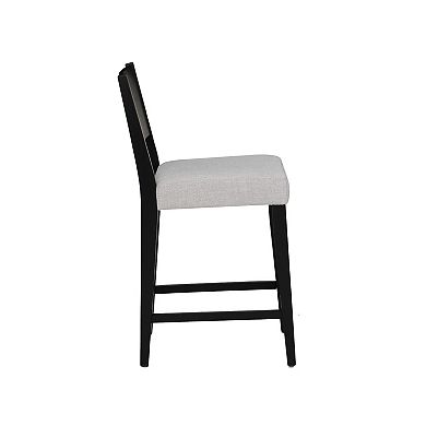 Linon Cadence Upholstered Counter Stool 2-pc. Set