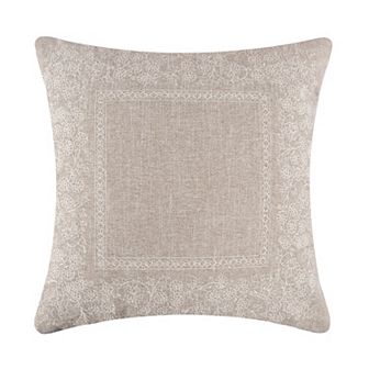 Levtex Home Alessio Embroidered Border Throw Pillow