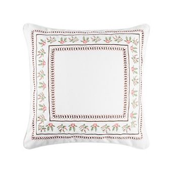Levtex Home Maileen Embroidered Throw Pillow