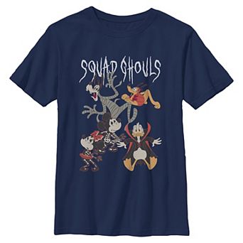 Boys 8-20 Disney's Mickey & Friends Squad Ghouls Graphic Tee