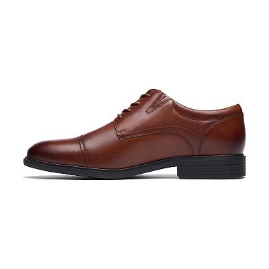 Clarks® Steadwell Cap Men's Leather Dress Shoes