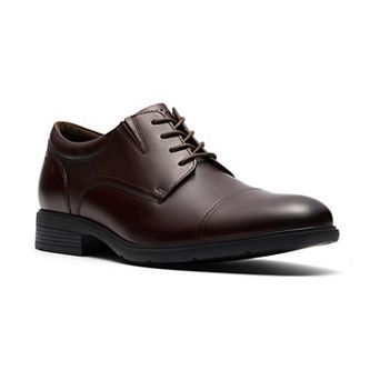 Clarks® Steadwell Cap Men's Leather Dress Shoes