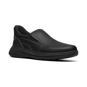 Clarks® Craftwell Step Men's Leather Slip-On Shoes
