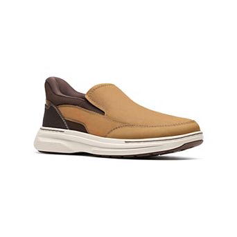 Clarks® Craftwell Step Men's Leather Slip-On Shoes