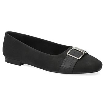 Easy Street Keely Women's Square Toe Flats