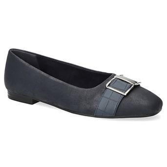 Easy Street Keely Women's Square Toe Flats