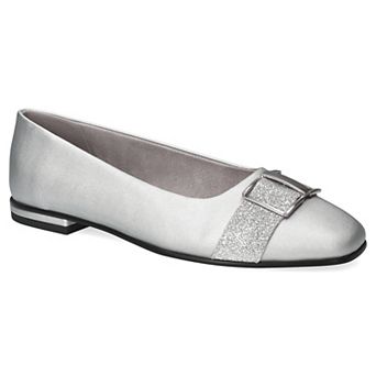 Easy Street Keely Women's Square Toe Flats