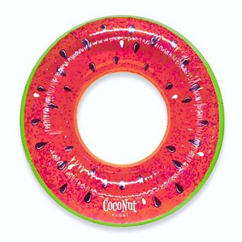 Coconut Outdoor Juicy Watermelon Glitter Pool Float