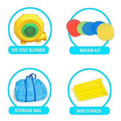 CocoNut Outdoor Big Rig Truck Bouncy Castle