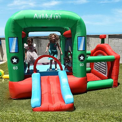 CocoNut Outdoor Big Rig Truck Bouncy Castle