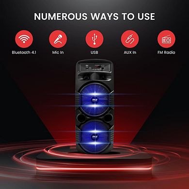 Pyle Portable Bluetooth PA Speaker System