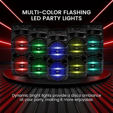 Pyle Portable Bluetooth PA Speaker System