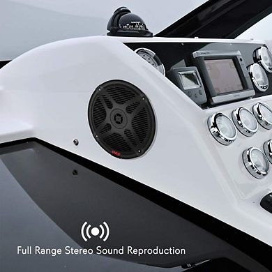 Pyle 6.5 Inch Marine Speakers - Coaxial 2-Way