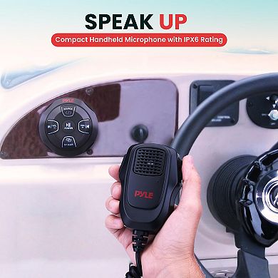 Pyle Marine Bluetooth Receiver Speaker Kit -