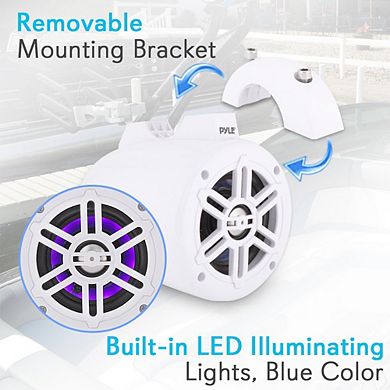 Pyle Waterproof Marine Wakeboard Tower Speakers -