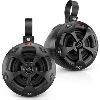 Pyle 2-Way Dual Waterproof Off-Road Speakers - 4"