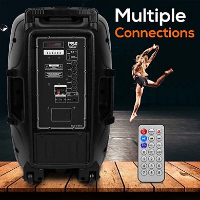 Pyle Portable Bluetooth PA Speaker