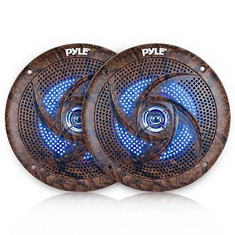 Pyle 6.5 Inch Marine Speakers - 2 Way IP44