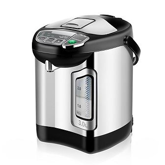 NutriChef Digital Hot Water Dispenser, 3L Instant Water Boiler with Auto Dispense & Safety Lock