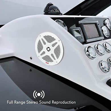 Pyle 6.5 Inch Marine Speakers - Coaxial 2-Way