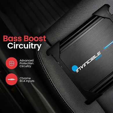 Pyle 9” Class D Mosfet Amplifier - Invincible
