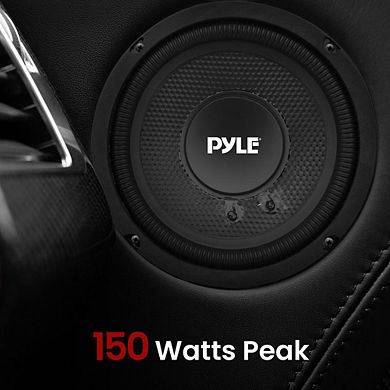 Pyle 6.5'' SVC Car Subwoofer - 150W Max - Injection Cone with Rubber Edge - PLMW63