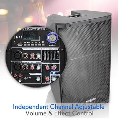 Pyle 15" 1400W Bluetooth PA Speaker System