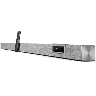 Pyle Convertible Soundbar Speaker, Bluetooth Wireless Streaming, Built-in LED Lights