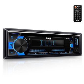 Pyle Bluetooth CD/MP3 Radio Receiver with USB/SD/AUX - Single DIN (PLCD54MP)