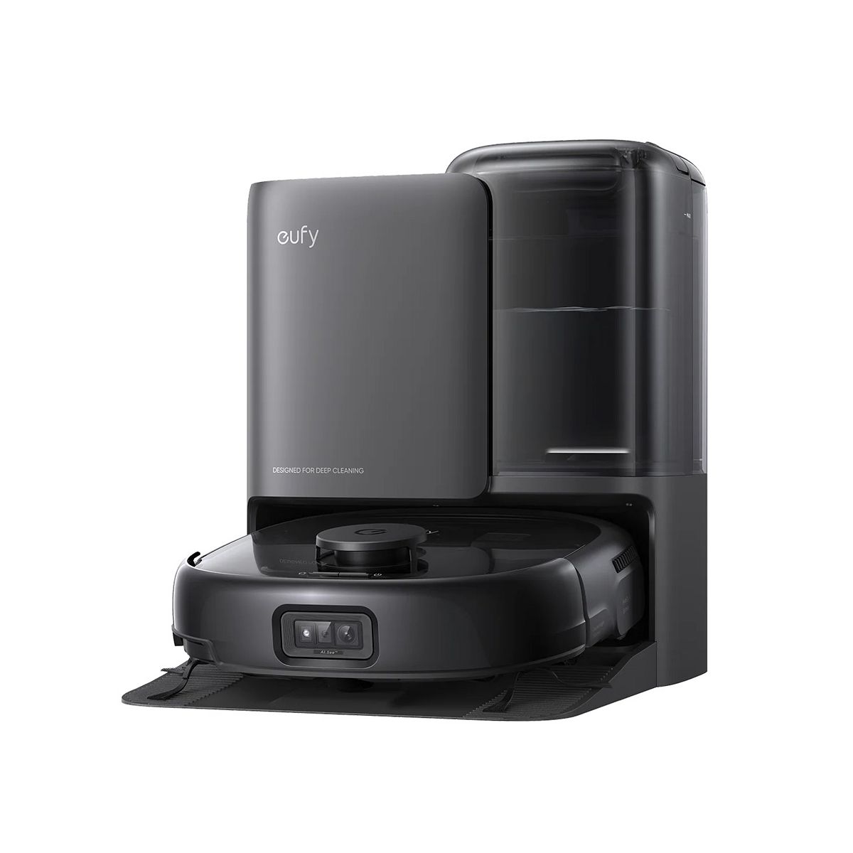Eufy Omni E25 Deep Cleaning Wet/Dry Robotic Vacuum - Black