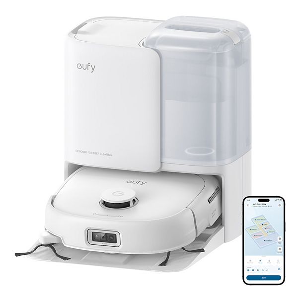 Eufy Robot Vacuum Omni E25 ホワイト＋ダストバッグ3 Eufy Omni E25 Deep Cleaning Wet/Dry Robotic Vacuum