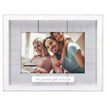 Malden 4" x 6" The Greatest Gift Is Family Picture Frame