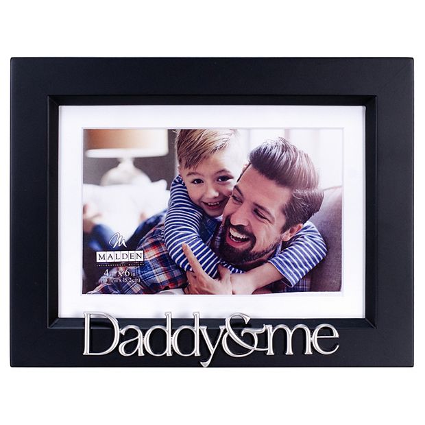 Malden Matte Daddy & Me Picture Frame
