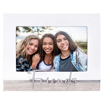 Malden Expression 4" x 6" Friends Metal Inlay Picture Frame