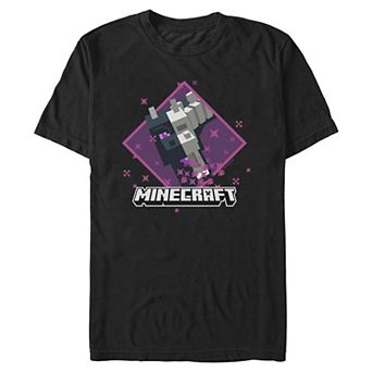 Men's Minecraft Ender Dragon Icon Graphic Tee