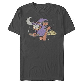 Men's Garfield Night Flight Graphic Tee